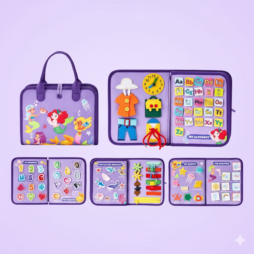 Nooche Montessori Busy Board